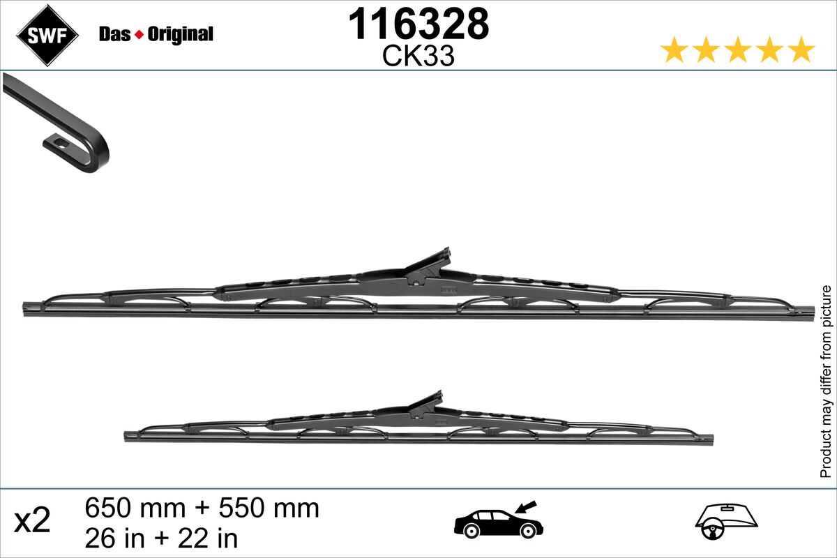 Lamela stergator 116328 SWF